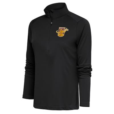  Detroit City FC Antigua Women's Tribute Half-Zip Pullover - Black